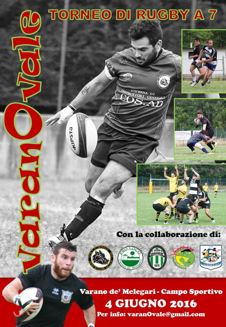 varanOvale 2016 - Rugby a 7 - terzo tempo con torta fritta, birra, musica